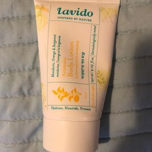 Lavido Mandarin Orange And Bergamot body lotion.